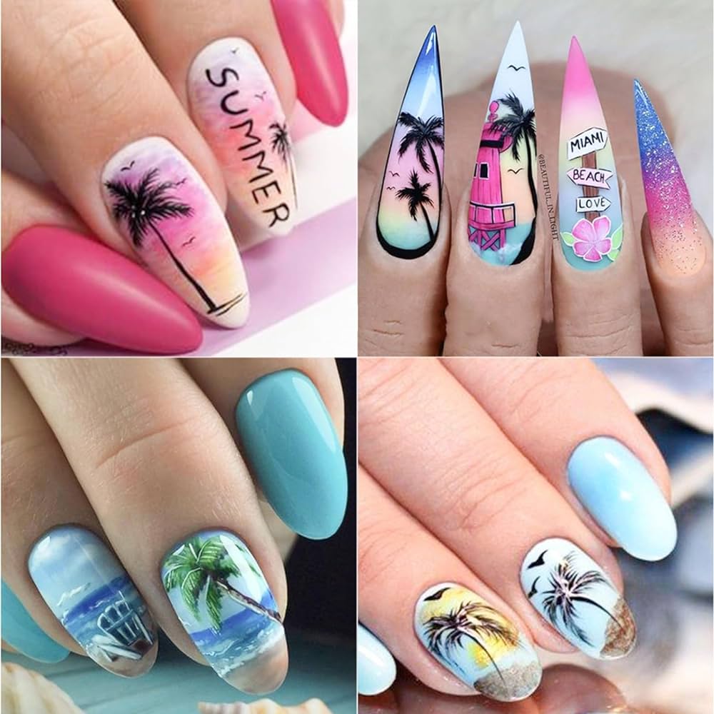 Summer Nail Art Idea | Barielle - America's Original Nail Treatment Brand, image size:1000x1000
