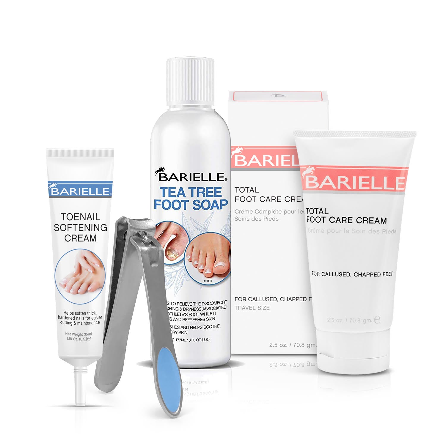 Barielle Foot Spa Treatment 4-PC Foot Care Set
