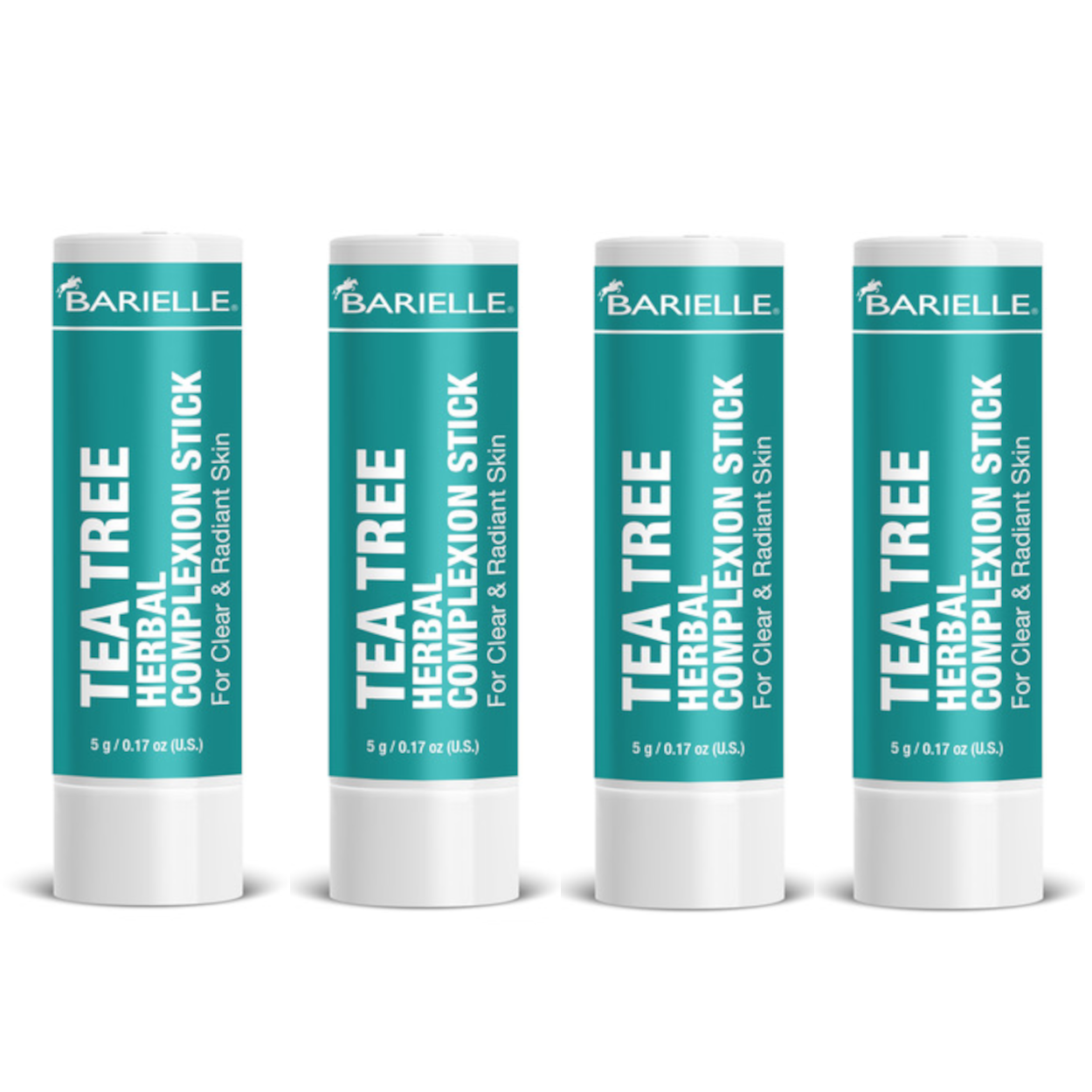 Barielle Tea Tree Complexion Stick - For Clear & Radiant Skin (4-PACK)