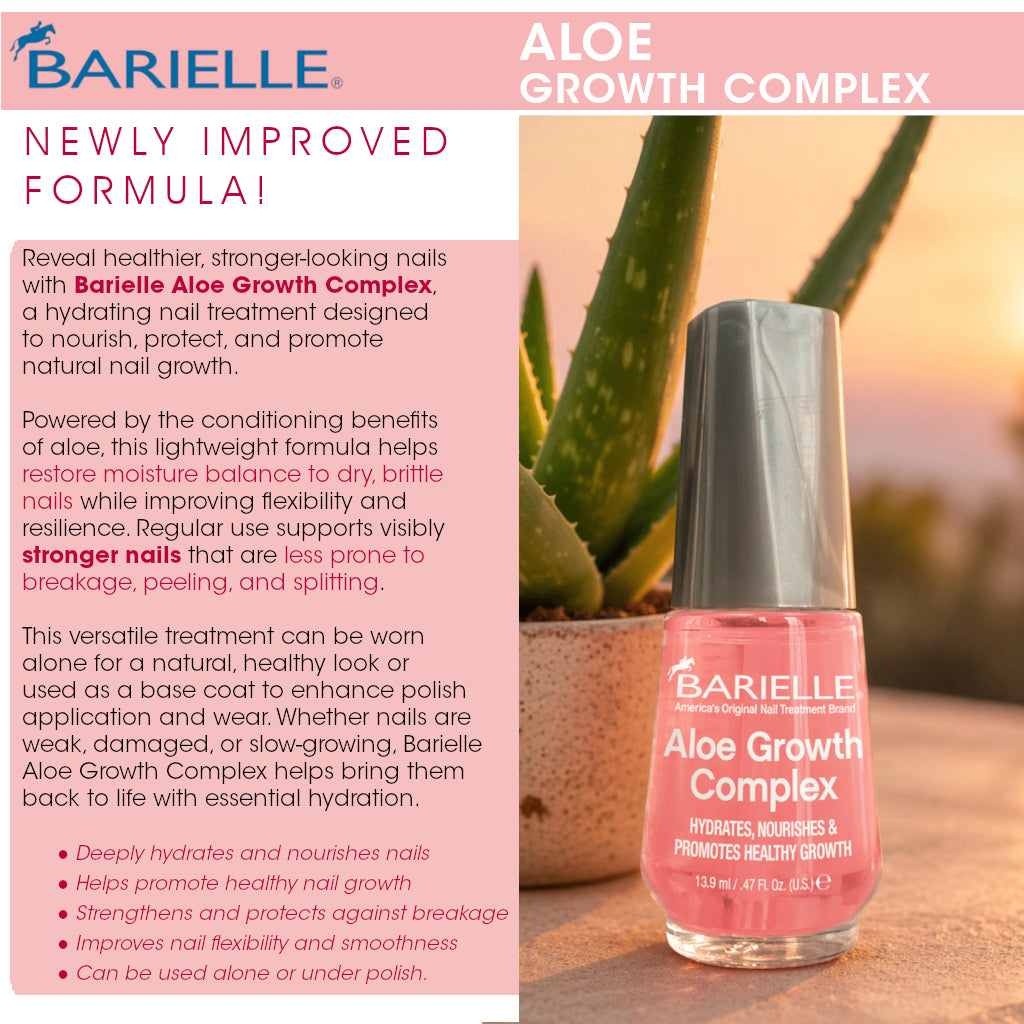Barielle Aloe Nail Growth Therapy .45 oz. (2-PACK)