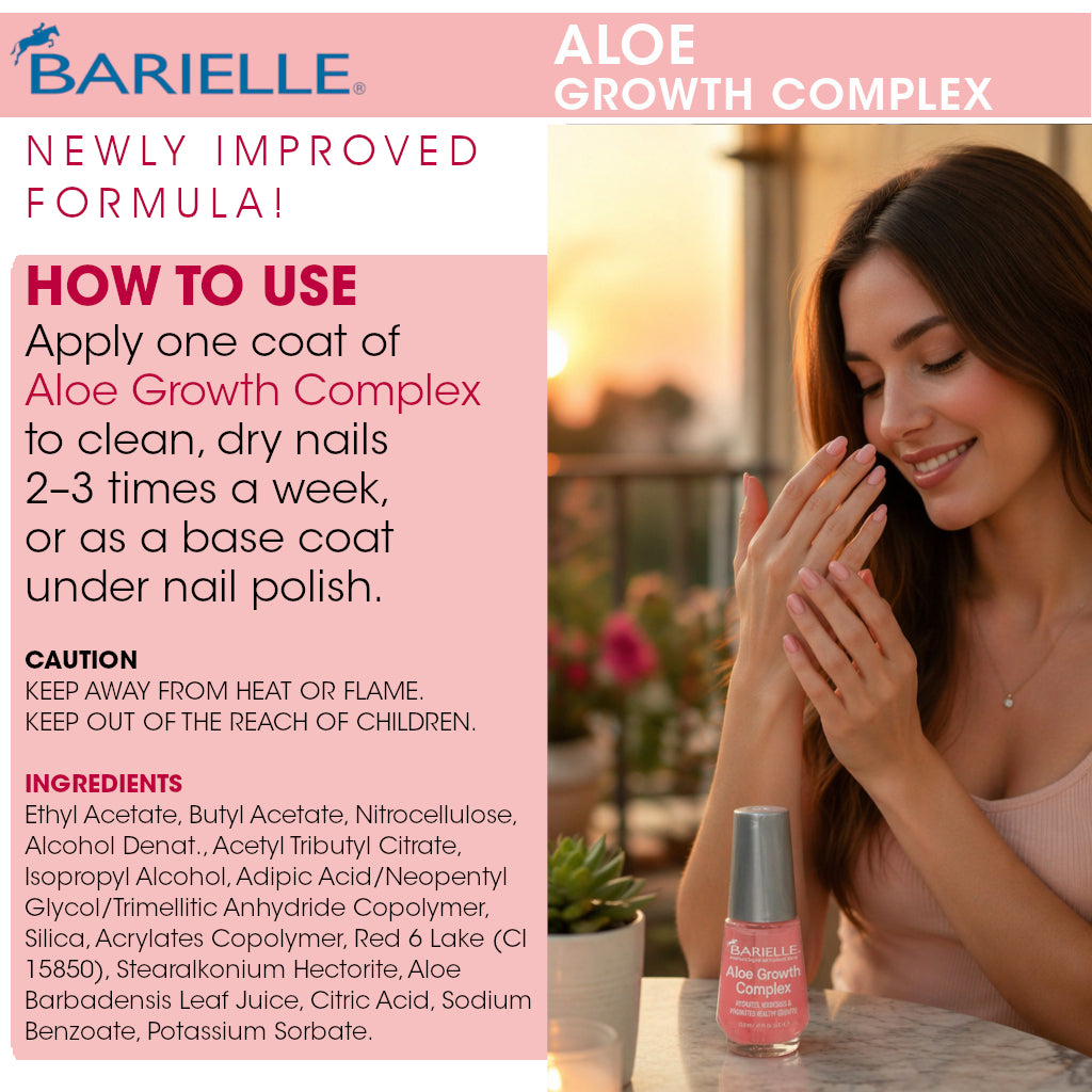 Barielle Aloe Nail Growth Therapy .45 oz. (2-PACK)