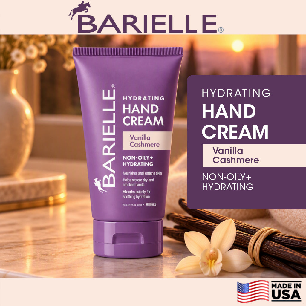 Barielle Vanilla Cashmere Hydrating Hand Cream 2.5 Ounce