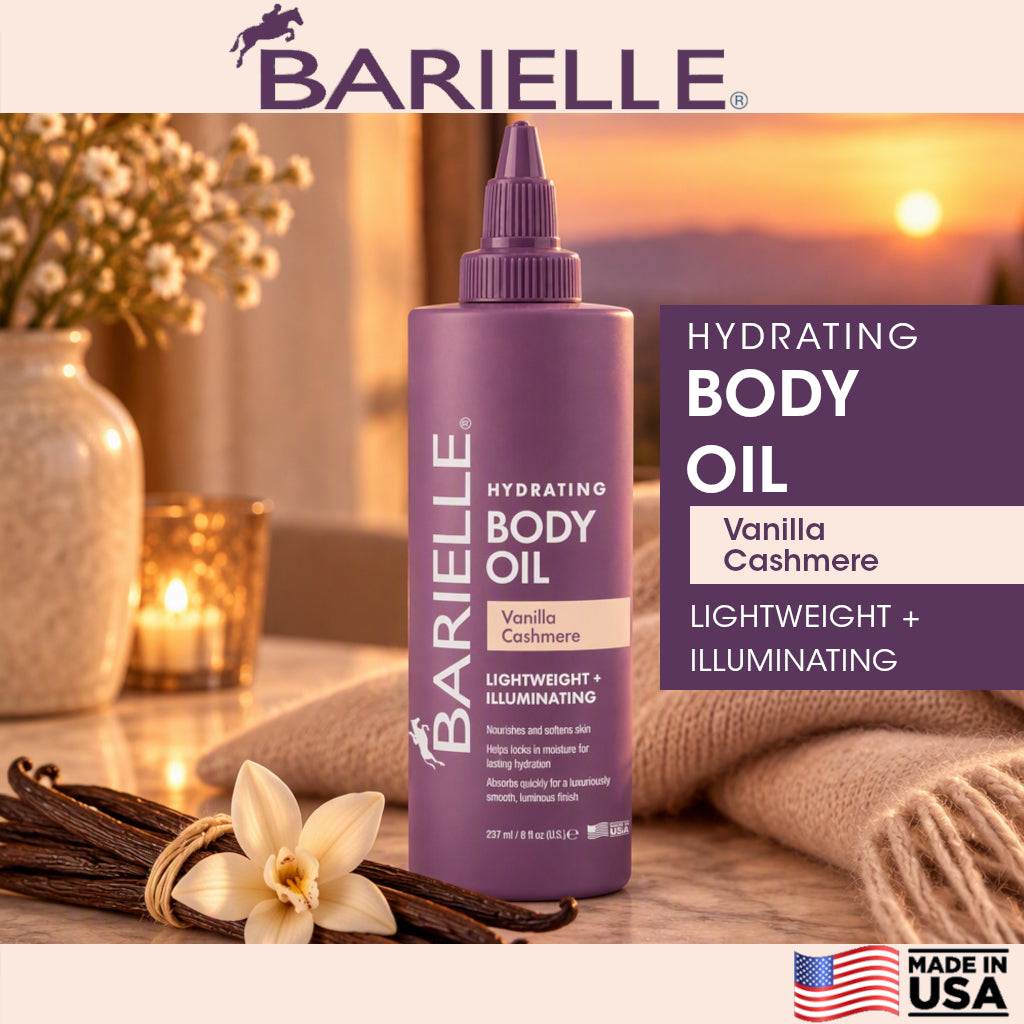 Barielle Vanilla Cashmere Hydrating Body Oil 8 oz.