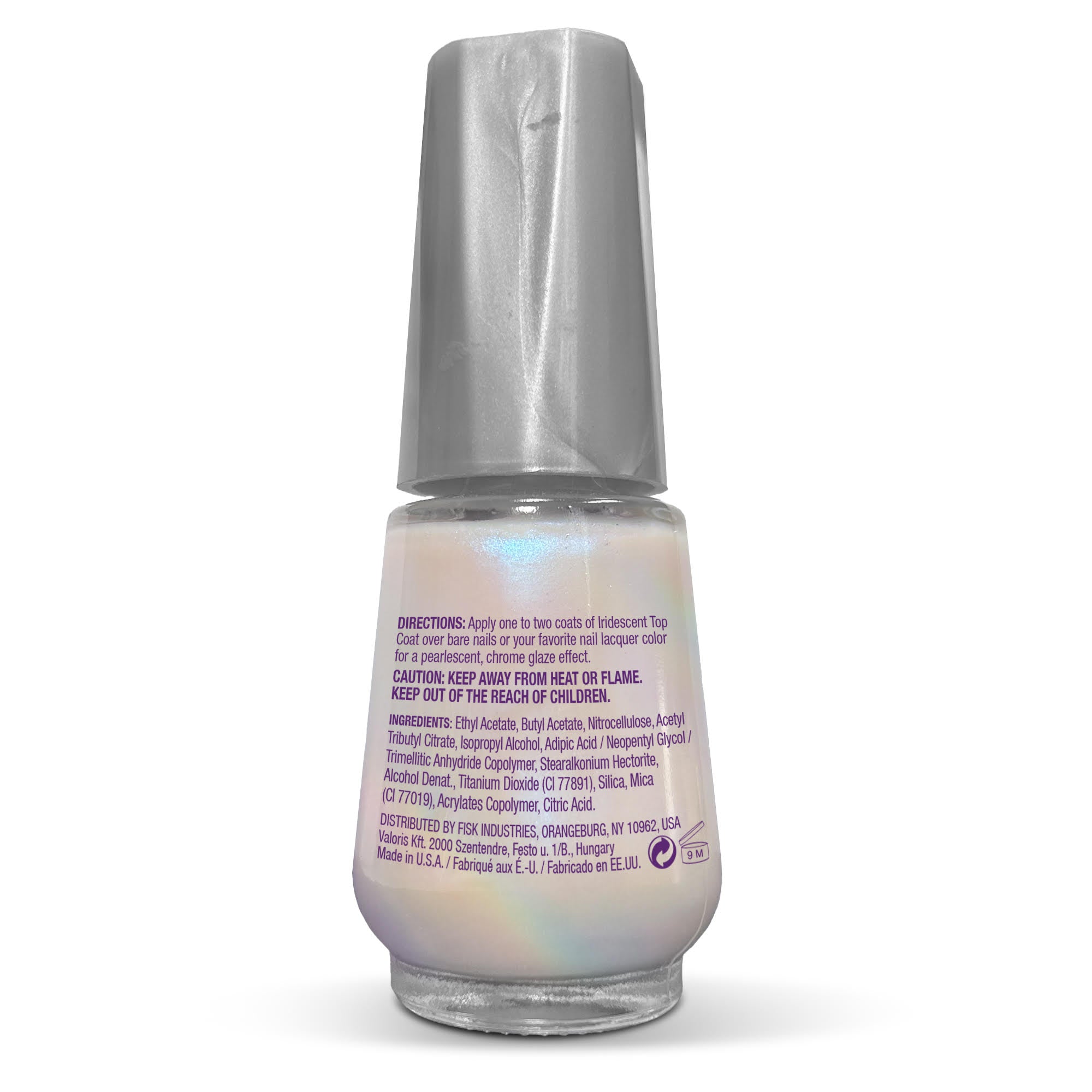 Barielle Iridescent Top Coat .47 oz.