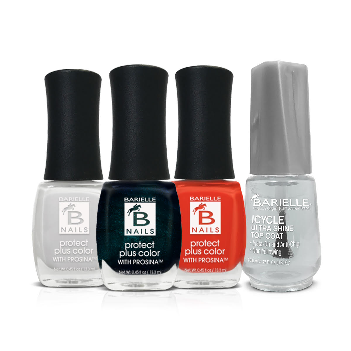 Barielle Halloween Nail Color Collection with Icycle Top Coat 4-PC Set