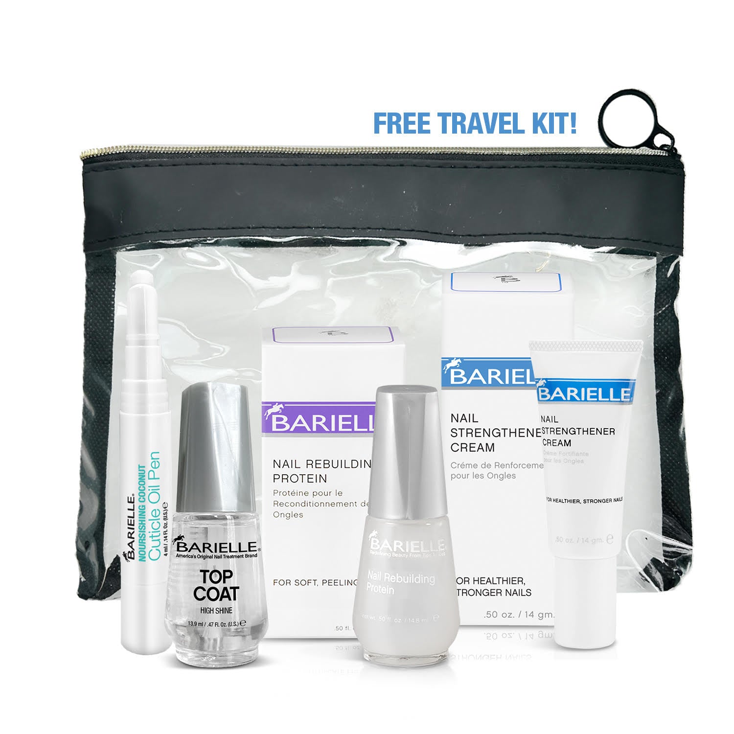 Barielle Basics Collection 4-PC Set with Free Travel Bag