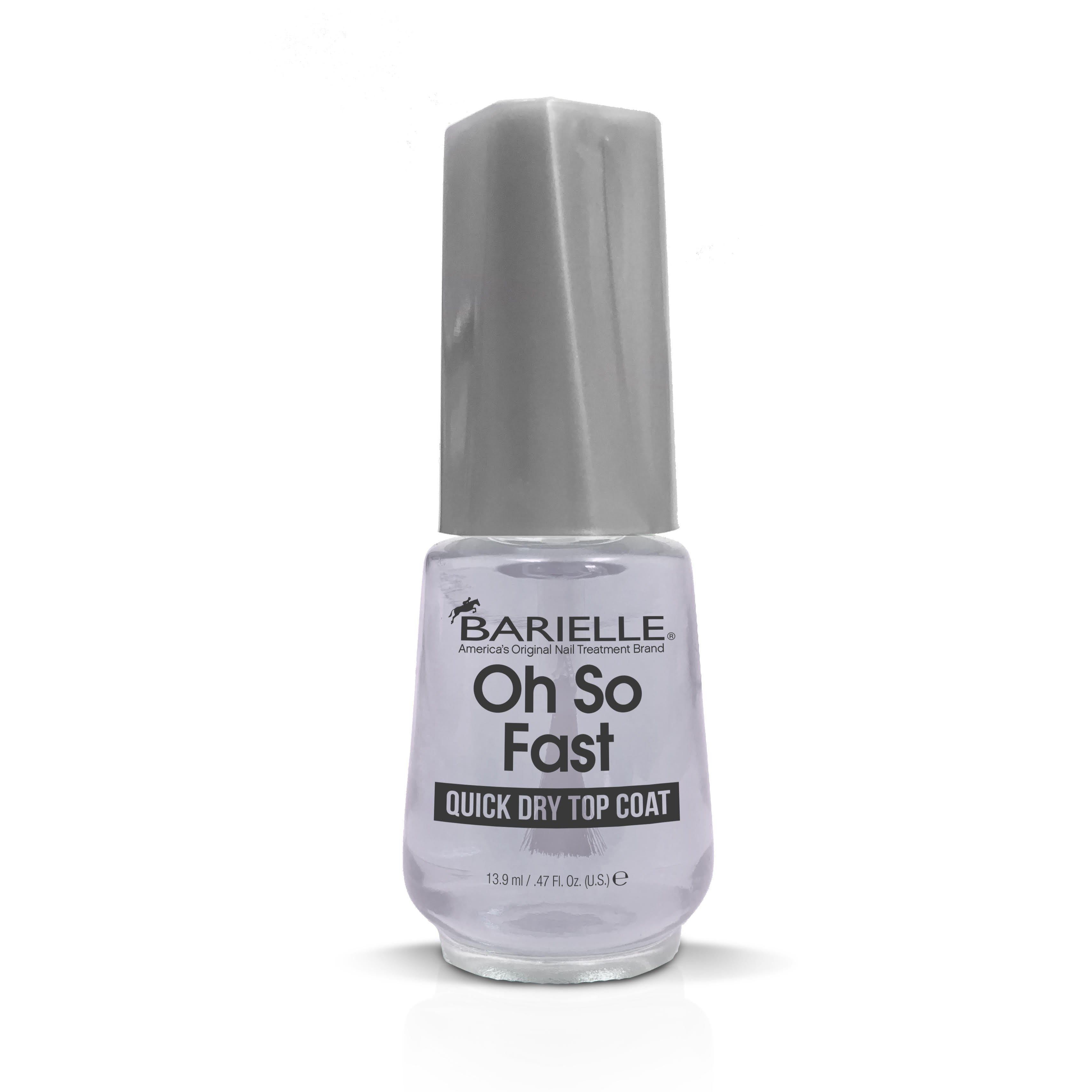 Barielle Oh So Fast Quick Dry Top Coat for Nails .47 Ounces