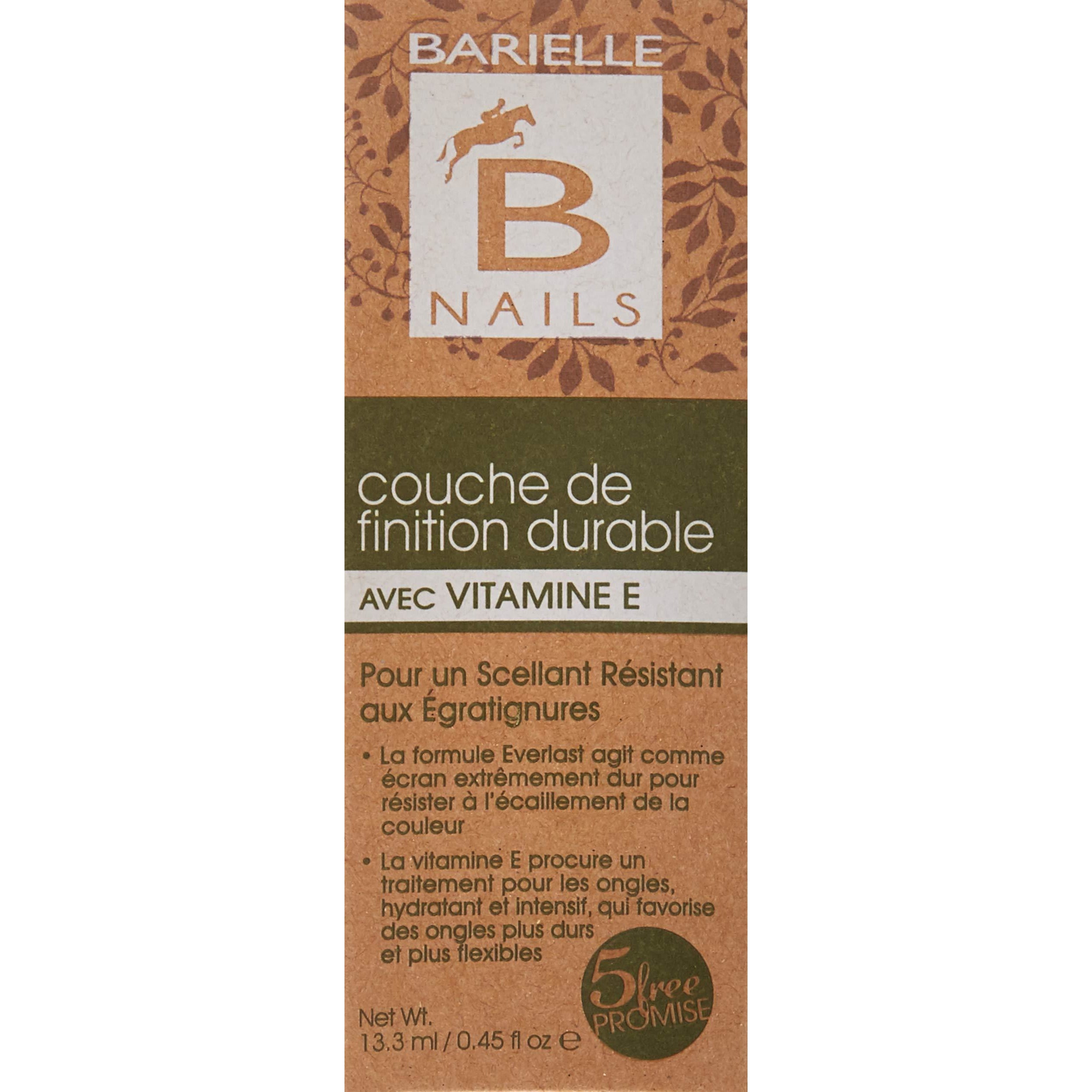 Barielle Everlast Top Coat with Vitamin E .45 oz.